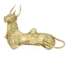 Brass Dhokra Nandi Bull