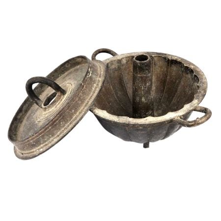 Vintage Brass Hot Fire Pot