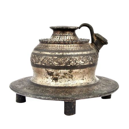Indian Brass Hookah Base