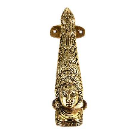 Brass Indian Goddesses Door Handle