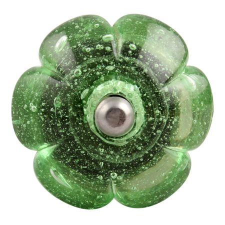Green Melon Glass Wine Stopper