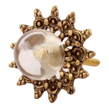 Clear Glass and Metal Cabinet Knobs Online