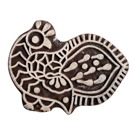 Set of 1 Piece New Wooden Printing Block
