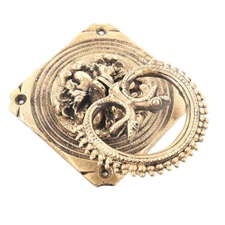 Ornate Brass Ring Door Knocker