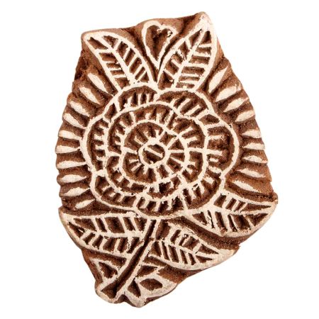 Set of 1 Piece New Wooden Printing Block