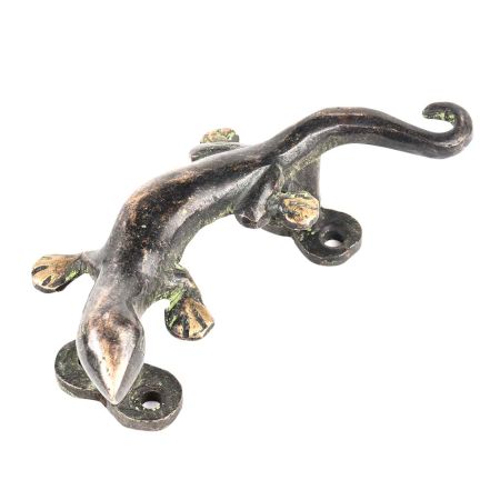 Lizard Shaped Bronze Door Handle