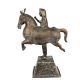 Brass Female Kachchi Ghodi Dance Statue