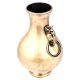 Solid Brass Vase Heavy Handmade One Ring Handle
