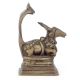 Bronze Nandi Canopied by Sheshnag