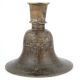 Etched Bronze Bell Shaped Hukka Base Pot