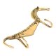 Brass Metal Horse Designed Wall Hooks