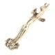 Golden Bronze Horse Figurine Door Handle
