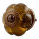 Olive Melon Glass Dresser Knob Online