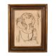 Framed Simple Ganesh Image Framed Wall Hanging 17 x 14