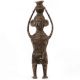 Bronze Monkey Candle Holder