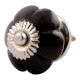 Black Melon Glass Dresser  Knob Online