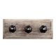 Black Melon Glass Wooden Hooks