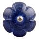 Cobalt Blue Melon Glass Wine Stopper