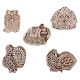 Set of 5 Piece New Mix Wooden Printing Block