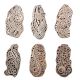 Set of 6 Piece New Mix Wooden Printing Block