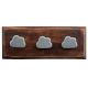 Grey Cloud Ceramic Wooden Hooks