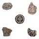 Set of 5 Piece New Mix Wooden Printing Block