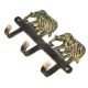 Elephant Design 3 Brass Hooks
