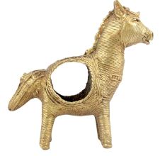 Dhokra Rural Horse Napkin Ring