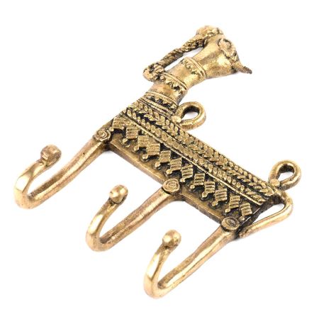 Brass Camel 3 Wall Hooks