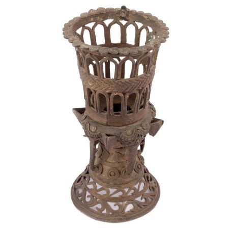 Multipurpose Elephant Long Dokra Brass Pot