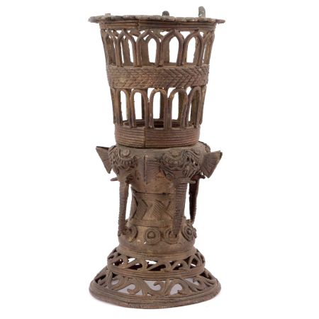 Multipurpose Elephant Long Dokra Brass Pot