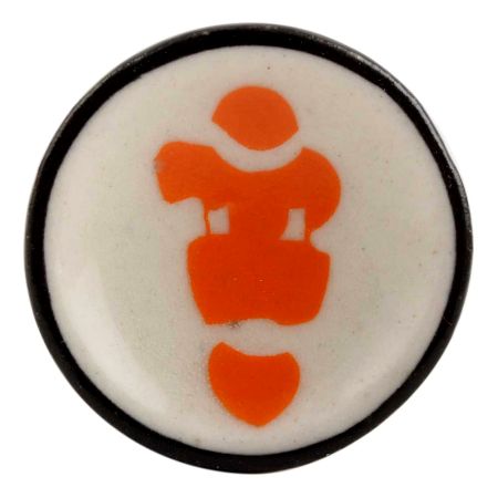 Orange Clown Fish Furniture Drawer Knob