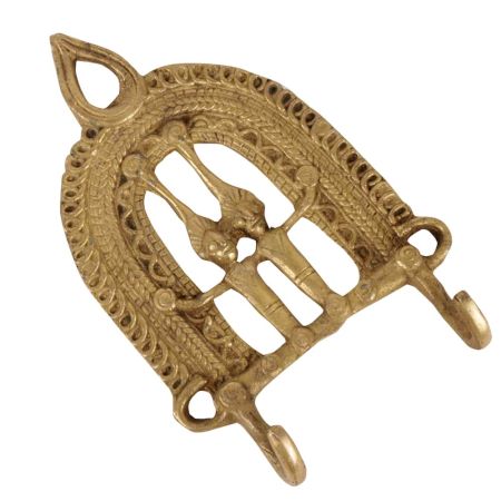Brass Tribal Wall Hooks