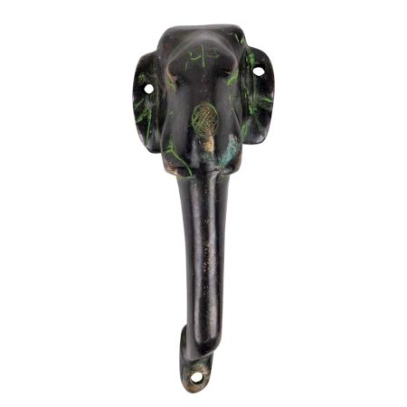 Brass Elephant Trunk Door Handle