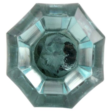 Water Octagon Shape Glass Drawer Knob Online