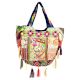 Navy Blue Sling Tribal Banjara Bag With Tassels