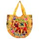 Yellow Elephant Design Banjara Hobo Bag