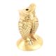 Brass Wise Old Owl Incense Burner