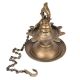 Brass Sara Villakku or Hanging Lamp
