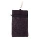 Black Peacocks Mini Purse / Mobile Pouch For Womens Hook