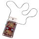Maroon Elephant Mini Purse / Mobile Pouch For Womens Hook