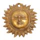 Handmade Sun Design Brass Wall Hanging