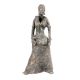 Vintage Brass Lady Statue