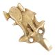 Brass Elephant Statue Wall Hooks