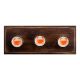 Orange Scorpion Flat Ceramic Wooden Hooks