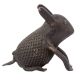 Brass Rabbit Sitting Dhokra Art Statue