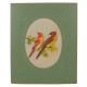 Birds Couple Vintage Fabric Painting