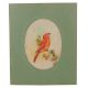 Handprinted Beautiful Bird-Miniature Painting