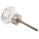 Clear Octagon Shape Glass Cabinet Knob Online
