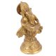 Brass Statue Standing Playing Musical Set Statue